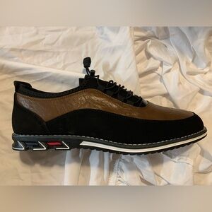Men's Black and Brown Casual Shoes